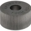 Standard Knurl Wheel: 3/4" Dia, 80 ° Tooth Angle, Straight, Cobalt