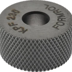 Standard Knurl Wheel: 3/4" Dia, 90 ° Tooth Angle, 30 TPI, Diamond, High Speed Steel