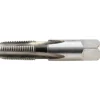 Standard Pipe Tap: 1/8-27, NPT, 4 Flutes, High Speed Steel, Bright/Uncoated