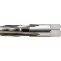 Standard Pipe Tap: 1/8-27, NPT, 4 Flutes, High Speed Steel, Bright/Uncoated