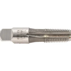 Standard Pipe Tap: 1/4-18, NPT, 4 Flutes, High Speed Steel, Bright/Uncoated