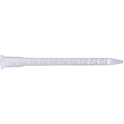 Static Mix Nozzles for 50ml A-Style Dual Cartridges, 6.3 mm ID, Helical, Stepped, 4:1 / 1:1 / 2:1, 21 Elements, 10/pack