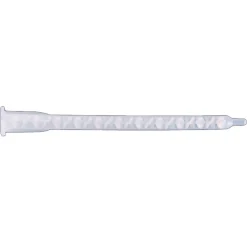 Static Mix Nozzles for 50ml A-Style Dual Cartridges, 6.3 mm ID, Helical, Luer, 4:1 / 1:1 / 2:1, 20 Elements, 10/pack
