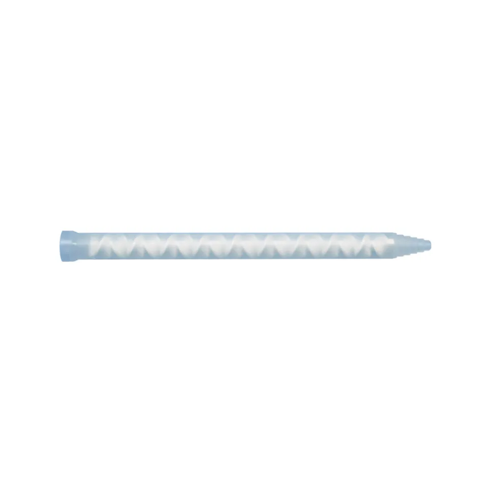 Static Mix Nozzles for 200/400ml C-Style Dual Cartridges, 13.0 mm ID, Helical, Stepped, 1:1 / 2:1, 18 Elements, 6/pack
