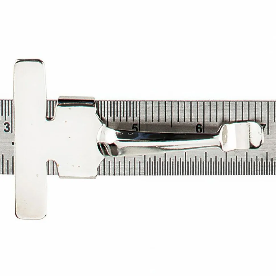 Steel Rule: 6" OAL, English & Metric Graduation, Flexible, 1/2" OAW