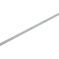 Steel Rule: 12" OAL, 5R Graduation, Flexible, 1/2" OAW