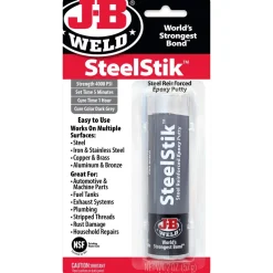 SteelStik Steel Enforced Epoxy Putty, Dark Gray, 2 oz