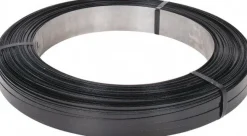 Steel Strapping: 1/2" Wide, 3,087' Long, 0.02" Thick, Oscillated Coil