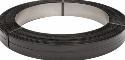 Steel Strapping: 3/4" Wide, 1960' Long, 0.02" Thick, Oscillated Coil