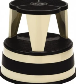 Step Stand Stool: 16" OAW, Steel
