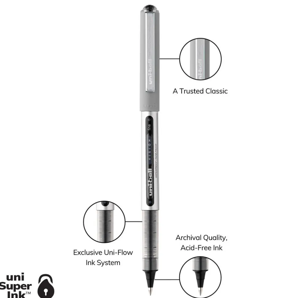 Stick Pen: 0.7 mm Tip, Black Ink