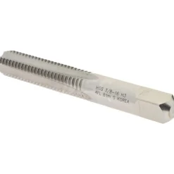 Straight Flute Tap: 3/8-16 UNC