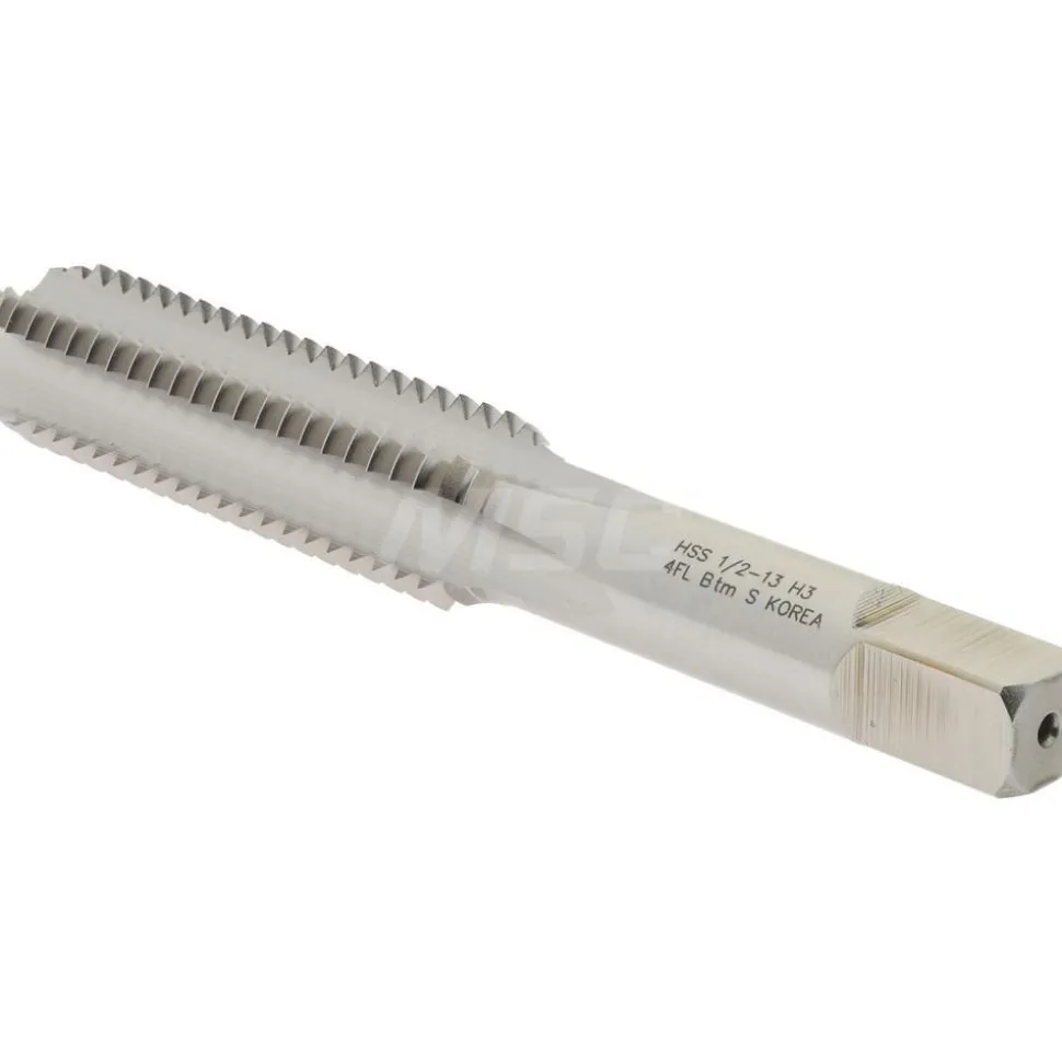 Straight Flute Tap: 1/2-13 UNC