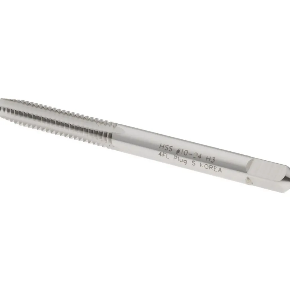 Straight Flute Tap: #10-24 UNC