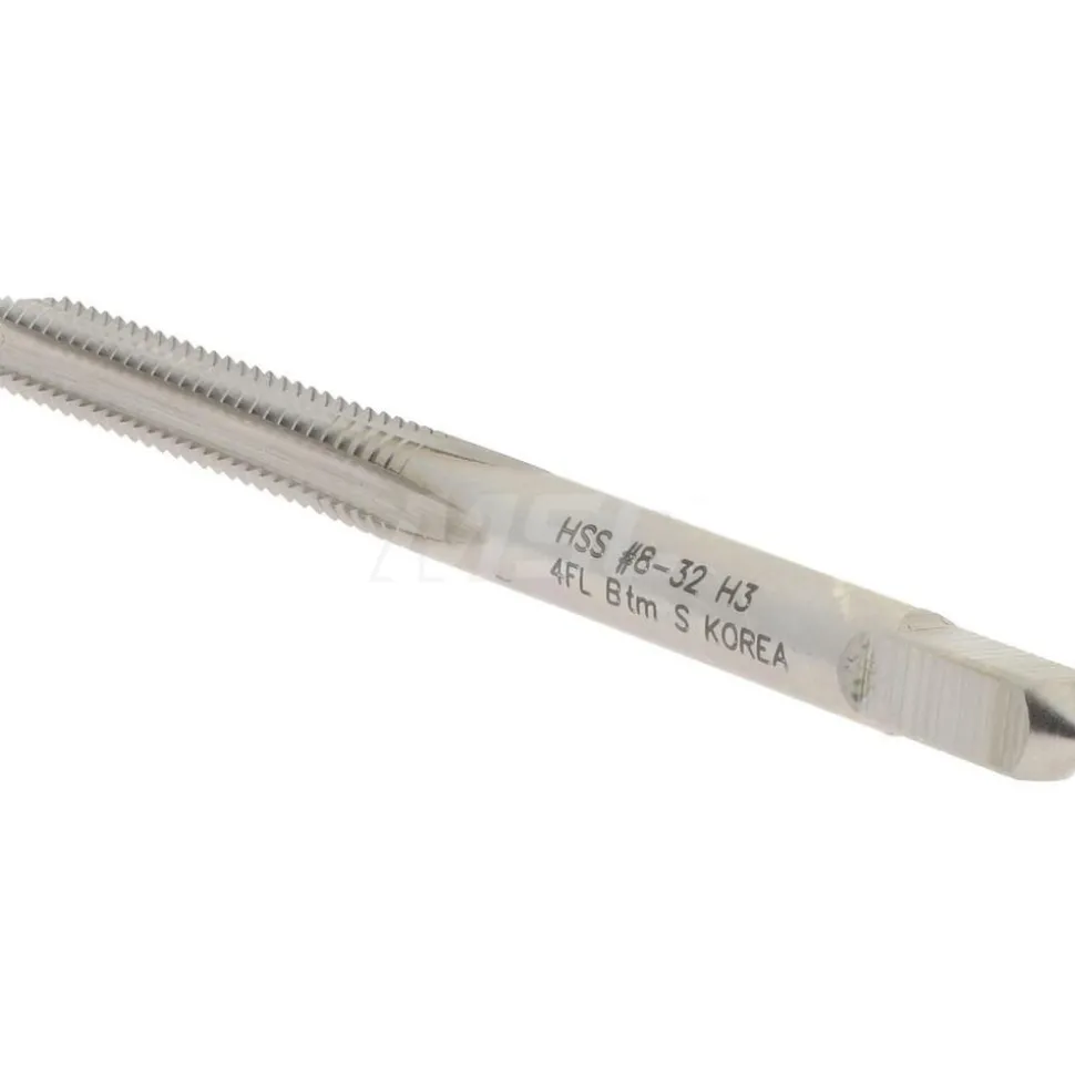 Straight Flute Tap: #8-32 UNC