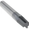 Straight Flute Thread Mill: 1/4-18 & 3/8-18, External & Internal, 4 Flutes, 3/8" Shank Dia, Solid Carbide