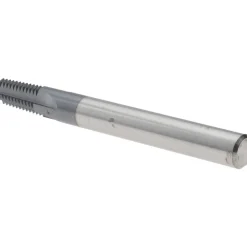 Straight Flute Thread Mill: 1/4-18 & 3/8-18, External & Internal, 4 Flutes, 3/8