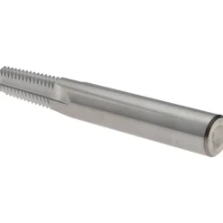 Straight Flute Thread Mill: 1/2-14 & 3/4-14, External & Internal, 4 Flutes, 1/2" Shank Dia, Solid Carbide