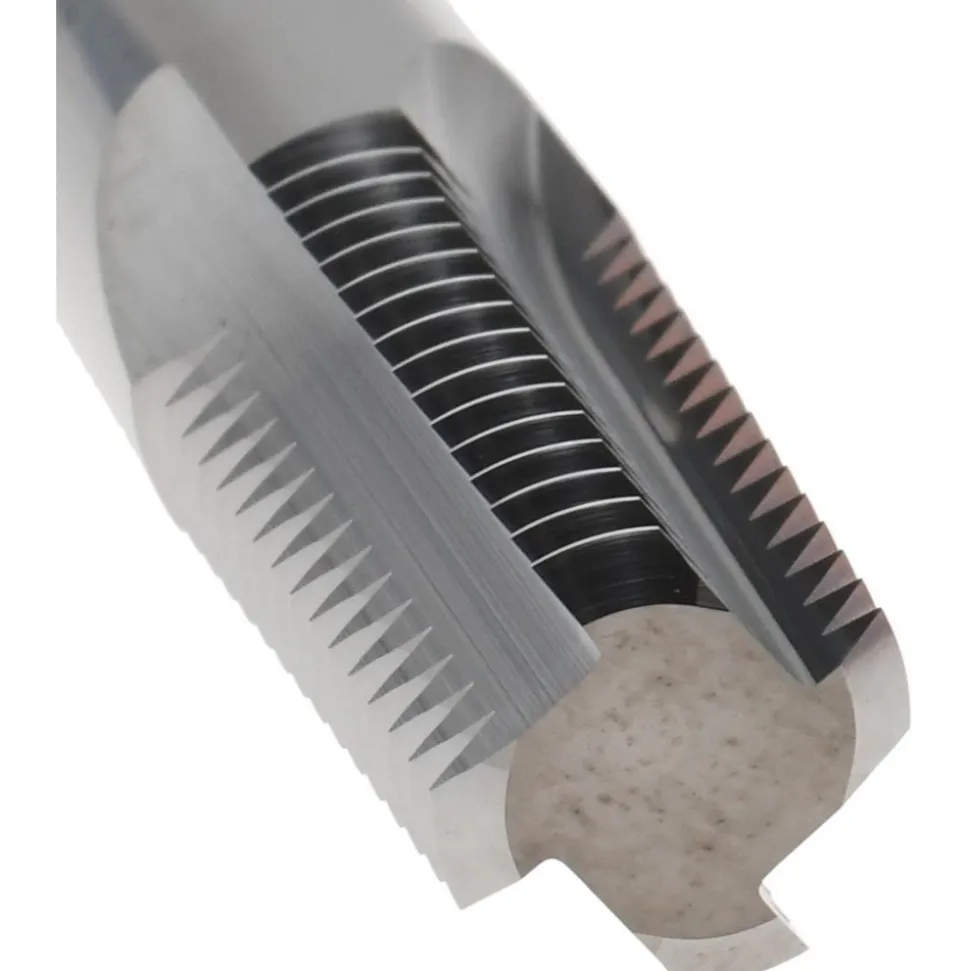Straight Flute Thread Mill: 1/2-14 & 3/4-14, External & Internal, 4 Flutes, 1/2" Shank Dia, Solid Carbide