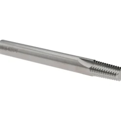 Straight Flute Thread Mill: 1/4-18 & 3/8-18, External & Internal, 4 Flutes, 3/8