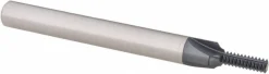 Straight Flute Thread Mill: #10 to 32, Internal, 3 Flutes, 1/4" Shank Dia, Solid Carbide