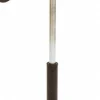 Swivel & Adjustable Stool: Polyurethane, 14" Seat Width, 9" Seat Depth, Black