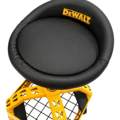 Swivel & Adjustable Stools: Base Type: Steel; Seat Material: Foam, Wood, Polyurethane, Steel, Polyurethane Foam; Foot Type: Caster