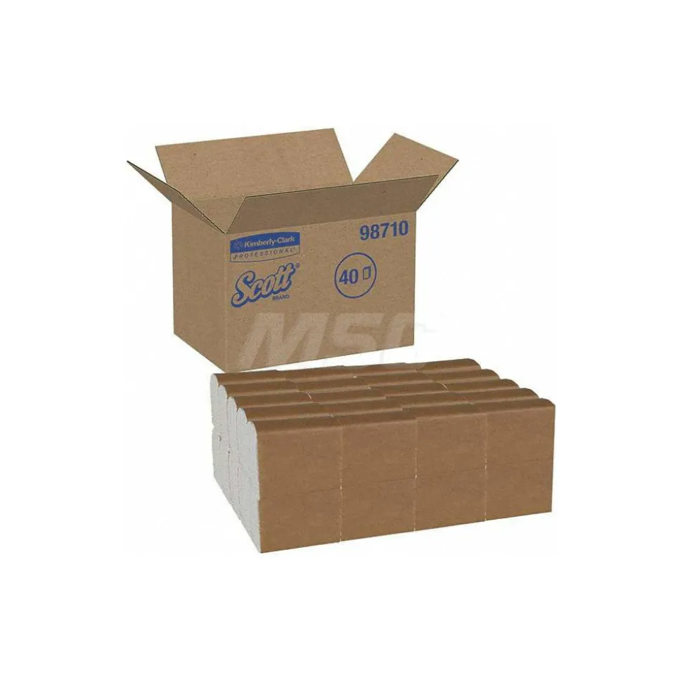 Tall Fold Paper Napkins, Disposable, Snack-Sized, 1-Ply, 20 Packs of 500 Beverage Napkins