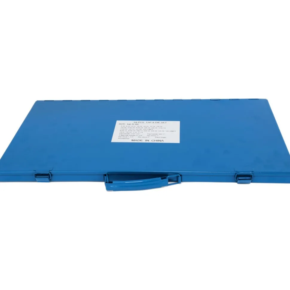 Tap & Die Set: 1/4-20 to 1-14 Taps, UNC & UNF