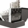 Tap & Drill Set: M2.5 x 0.45 to M12 x 1.75 Taps, 2.05 to 10.2 mm Drills