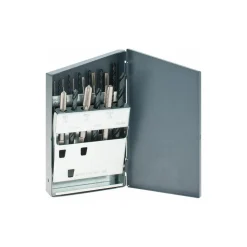 Tap & Drill Set: M2.5 x 0.45 to M12 x 1.75 Taps, 2.05 to 10.2 mm Drills