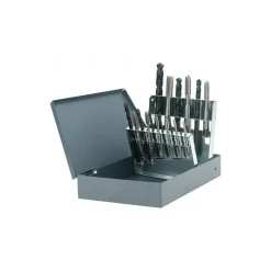 Tap & Drill Set: M2.5 x 0.45 to M12 x 1.75 Taps, 2.05 to 10.2 mm Drills