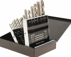 Tap & Drill Set: #6-32 to 1/2-13 Taps, 5/16 to 27/64" Drills