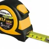 Tape Measure: 16' Long, 25 mm Width, Yellow Blade