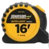 Tape Measure: 16' Long, 1" Width, Yellow Blade