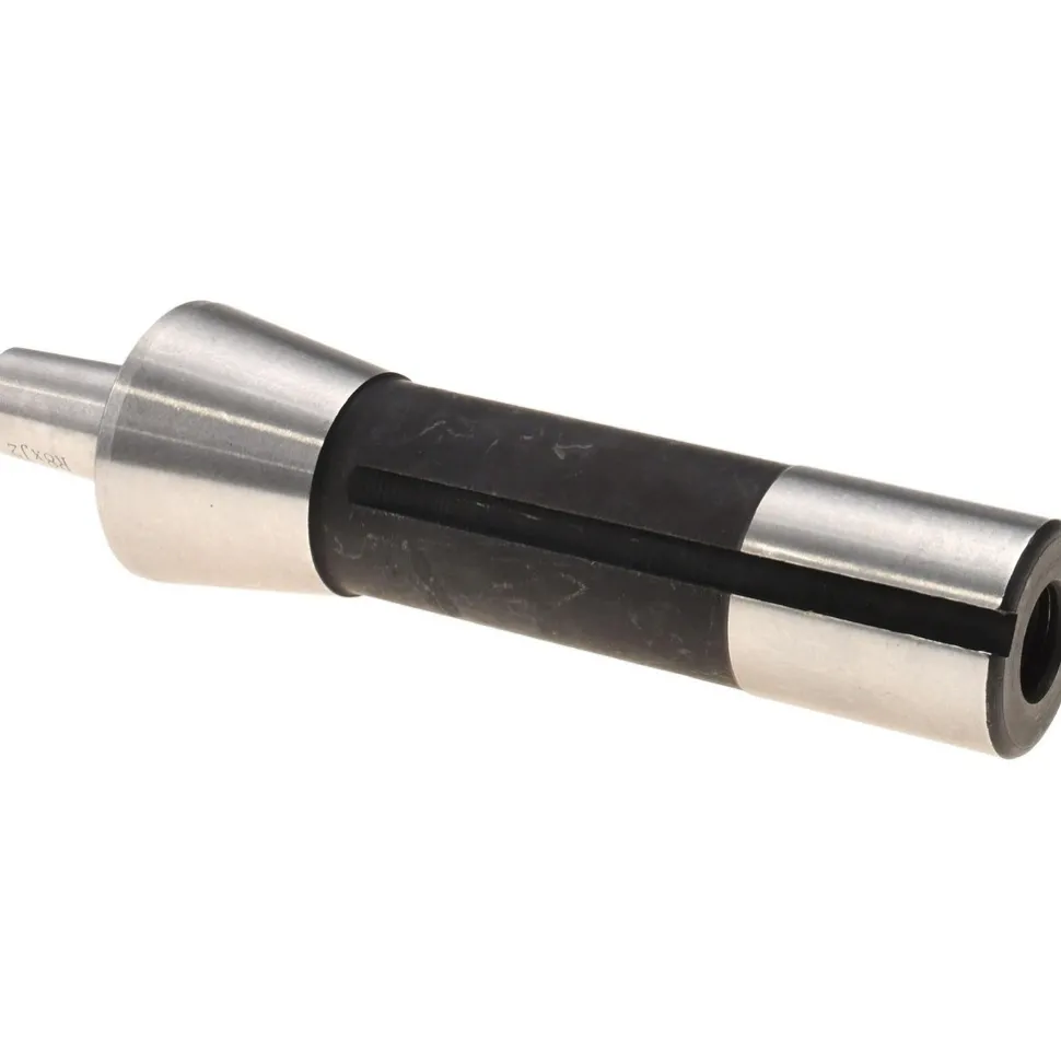 Taper Drill Chuck Arbor: JT2 Mount Taper, R8 Shank Taper