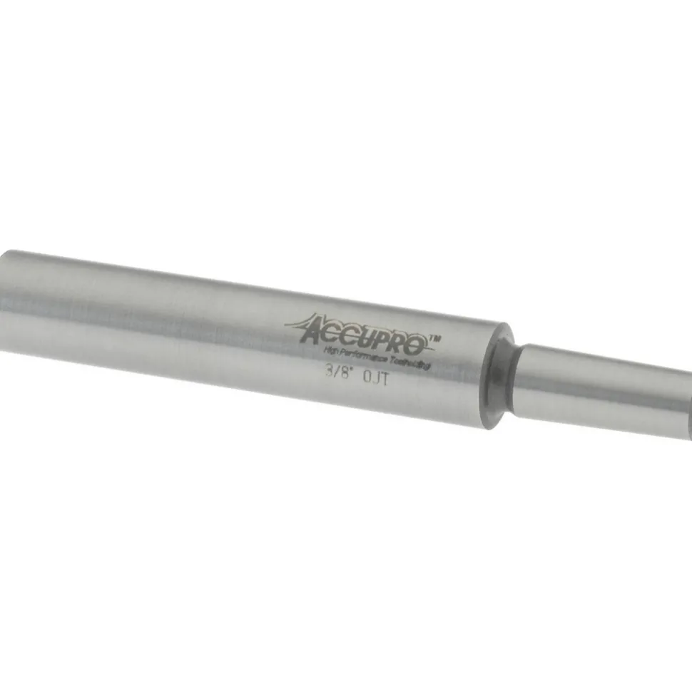Taper Drill Chuck Arbor: JT0 Mount Taper, 3/8" Shank Dia