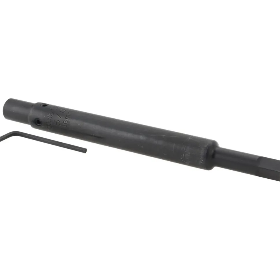 Tap Extension: 5/8" Tap, 8" OAL, 0.481" Tap Shank Dia