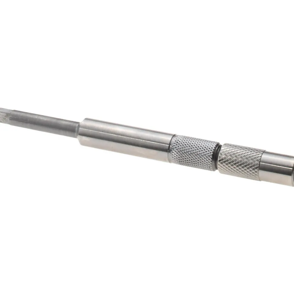 Tap Extension: 1/4" Tap, 5" OAL, 0.255" Tap Shank Dia