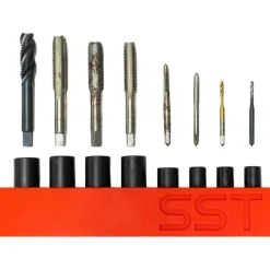Tapping Adapter Sets: Tap Adapter Size: 1; Minimum Tap Size: 1; Maximum Tap Size: 0.50 in; Minimum Tap Shank Diameter: 4 mm