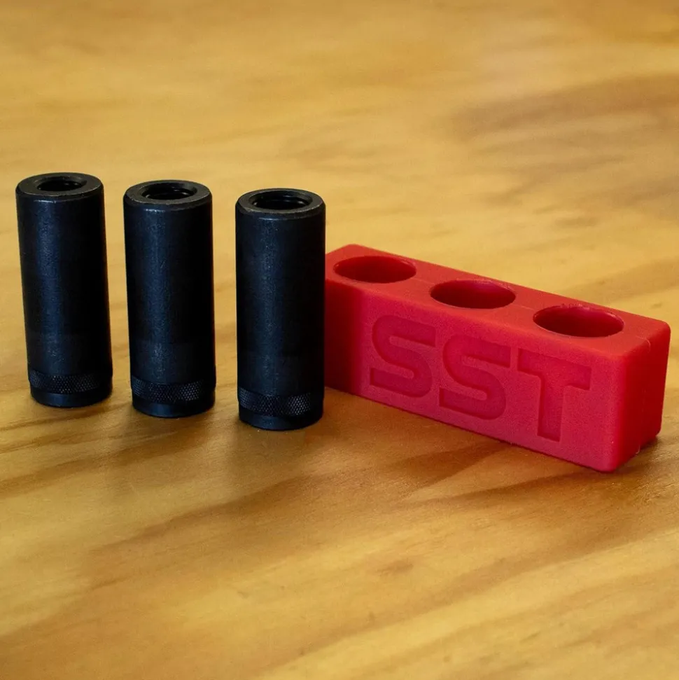 Tapping Adapter Sets: Tap Adapter Size: 1; Minimum Tap Size: 0.625 in; Maximum Tap Size: 0.75 in; Minimum Tap Shank Diameter: 12 mm