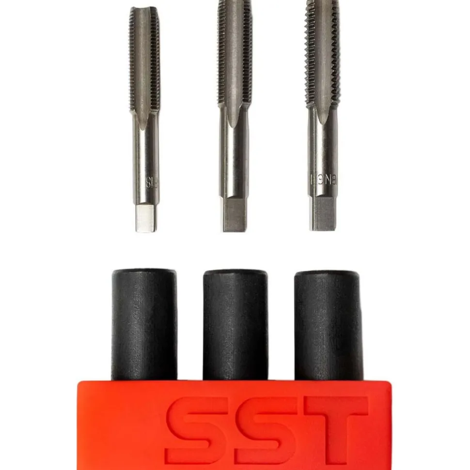 Tapping Adapter Sets: Tap Adapter Size: 1; Minimum Tap Size: 0.625 in; Maximum Tap Size: 0.75 in; Minimum Tap Shank Diameter: 12 mm