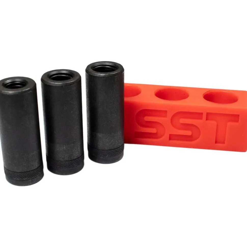 Tapping Adapter Sets: Tap Adapter Size: 1; Minimum Tap Size: 0.625 in; Maximum Tap Size: 0.75 in; Minimum Tap Shank Diameter: 12 mm