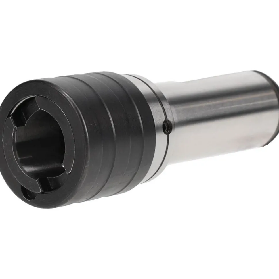 Tapping Chuck: 1" +0/-.001 Shank Dia, Straight Shank, Tension & Compression