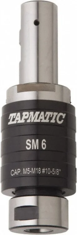 Tapping Chuck: 5/8" Shank Dia, Straight Shank, Tension & Compression