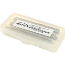 Tap Set: Metric Coarse, 4 Flute, High Speed Steel, Bright Finish