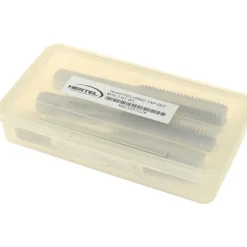Tap Set: Metric Coarse, 4 Flute, High Speed Steel, Bright Finish