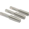 Tap Set: 3/4-10 UNC, 4 Flute, High Speed Steel, Bright Finish