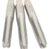 Tap Set: 5/16-24 UNF, 4 Flute, High Speed Steel, Bright Finish