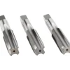 Tap Set: 7/8-14 UNF, 4 Flute, High Speed Steel, Bright Finish